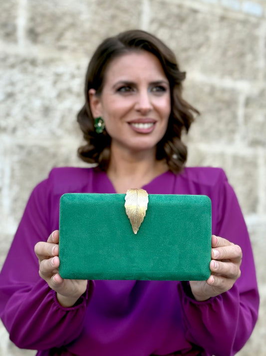 Bolso Hoja Verde