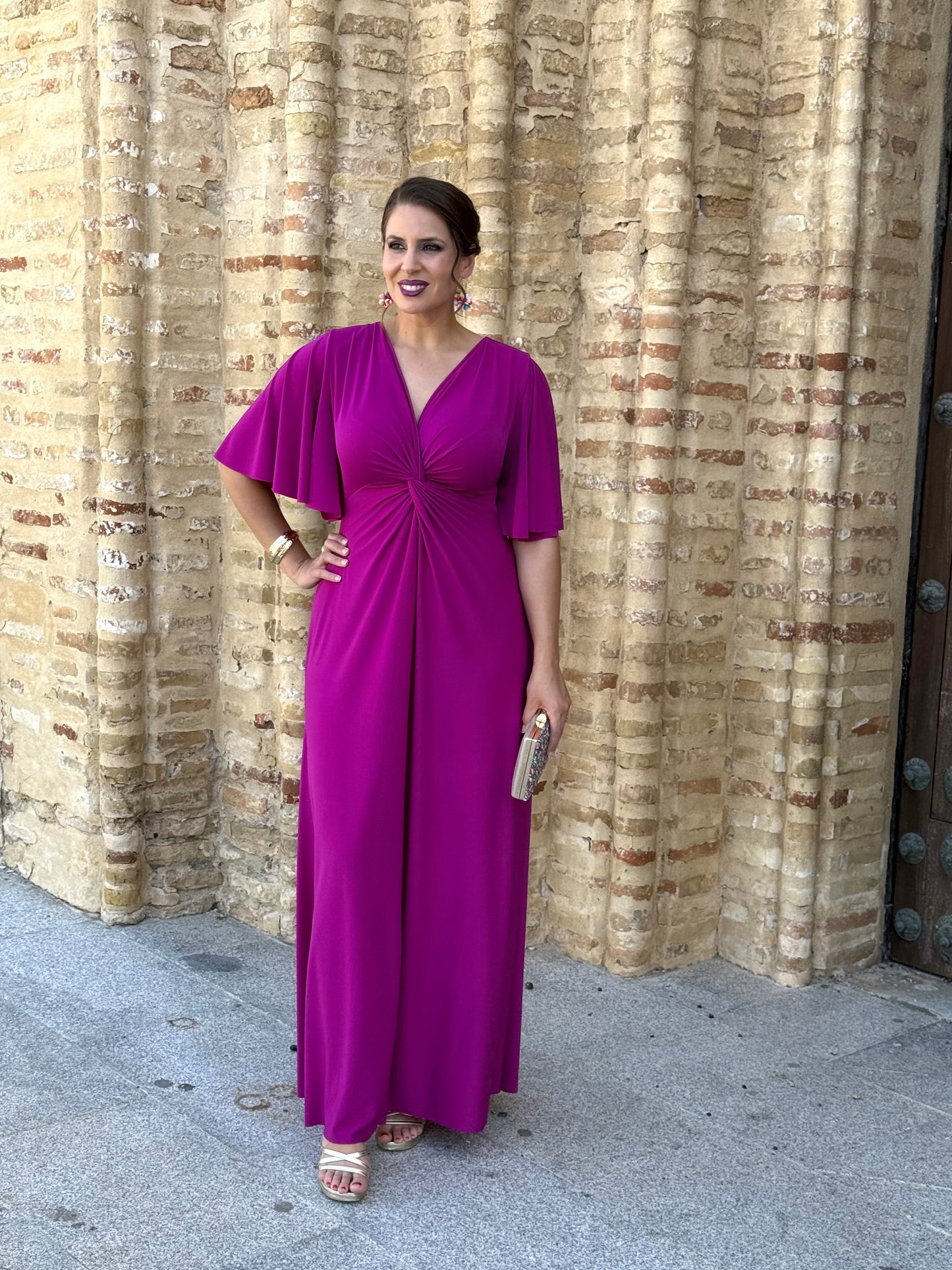 Vestido Zafira Buganvilla