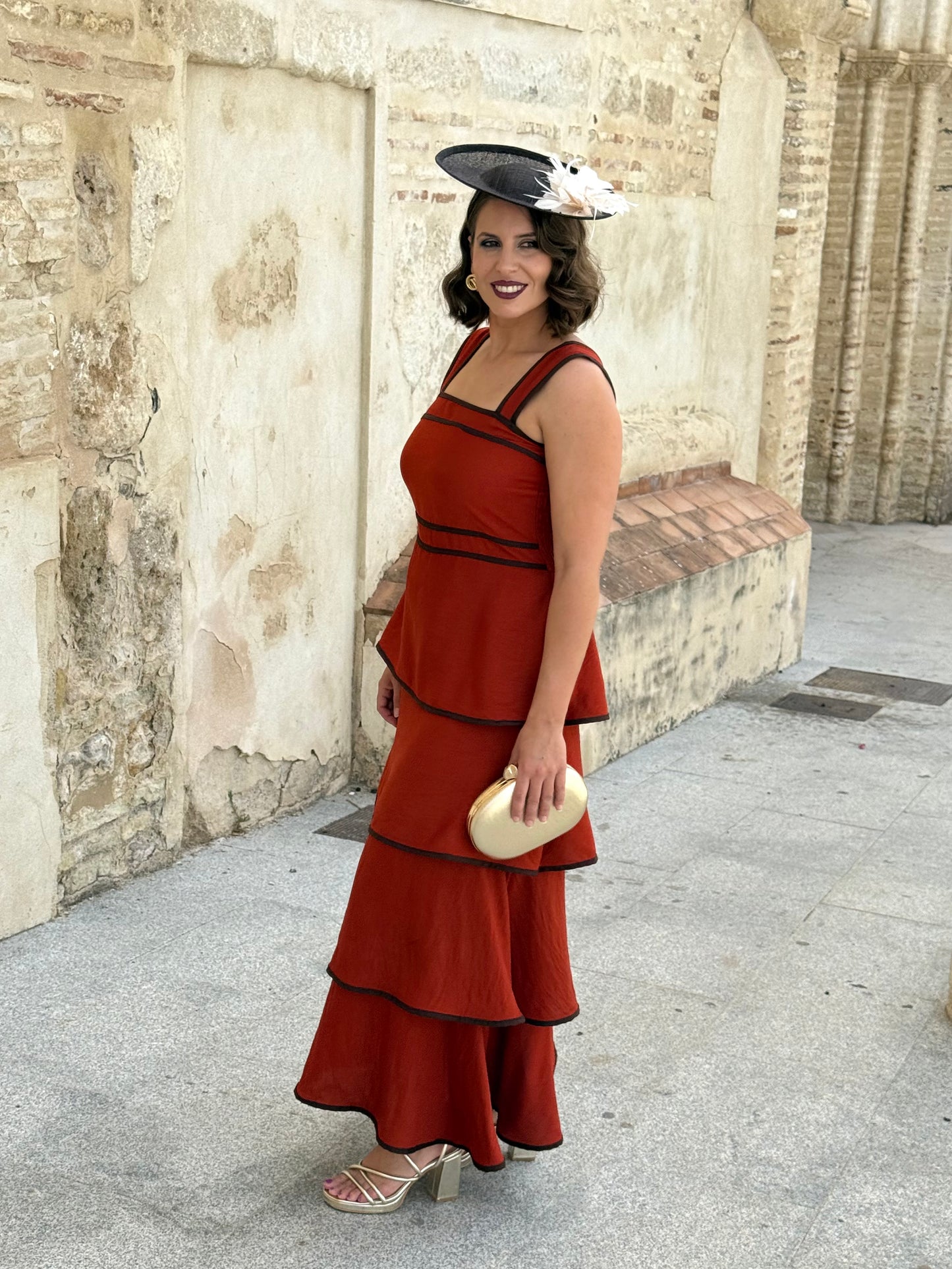 Vestido Emilia Teja