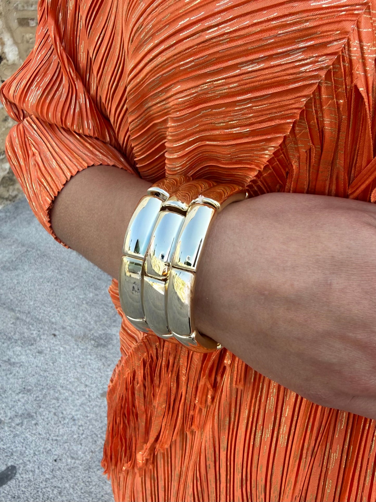 Pulsera Leo Dorada