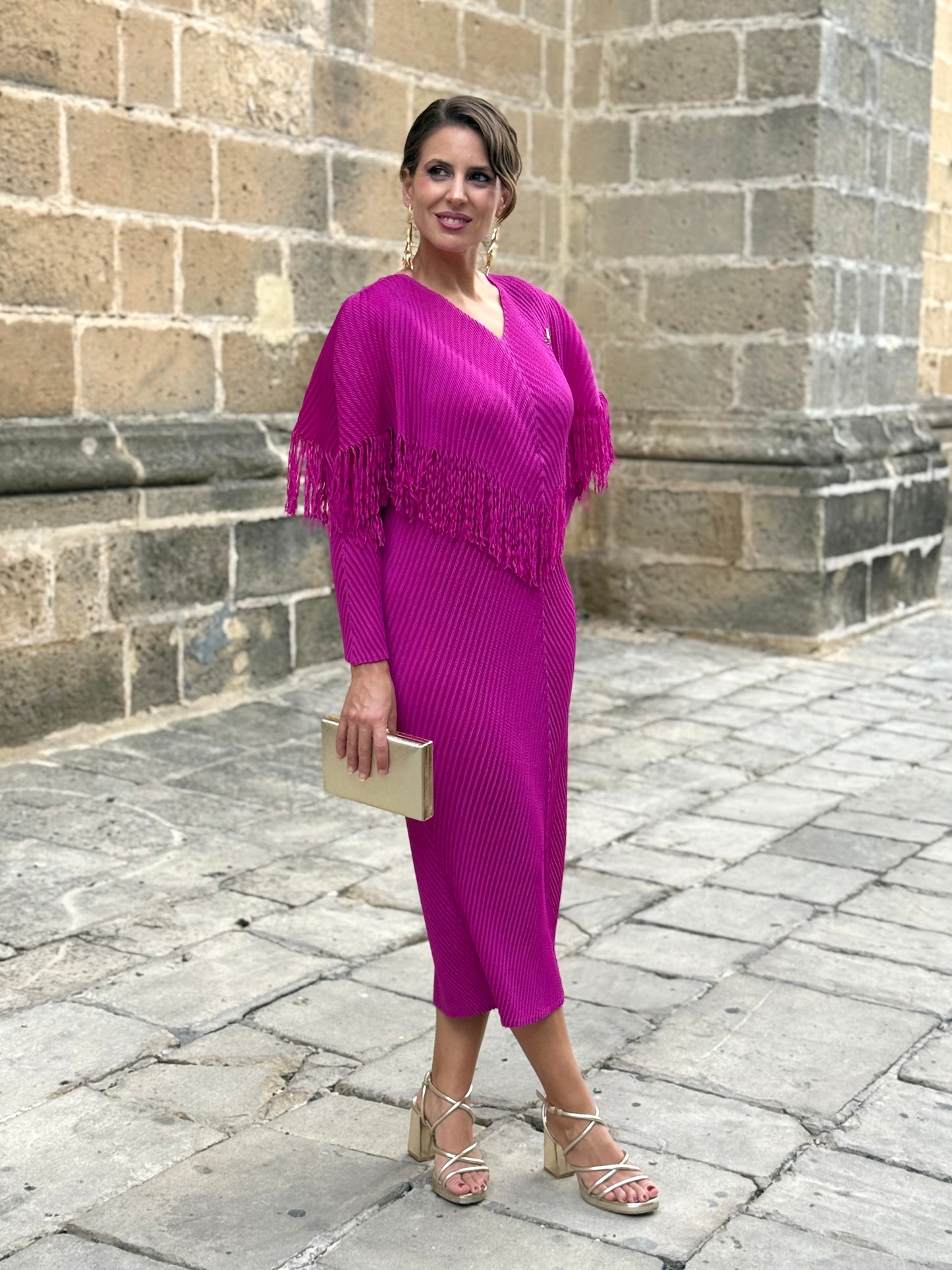 Vestido Zahara Buganvilla