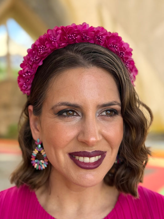 Diadema Floral Buganvilla