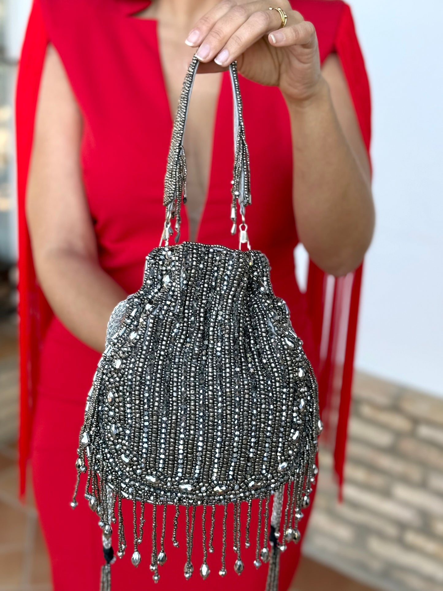 Limosnera Imperia Plateada