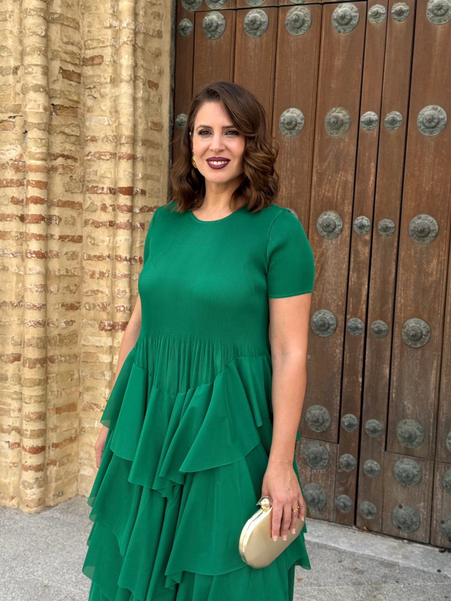 Vestido Luz Verde