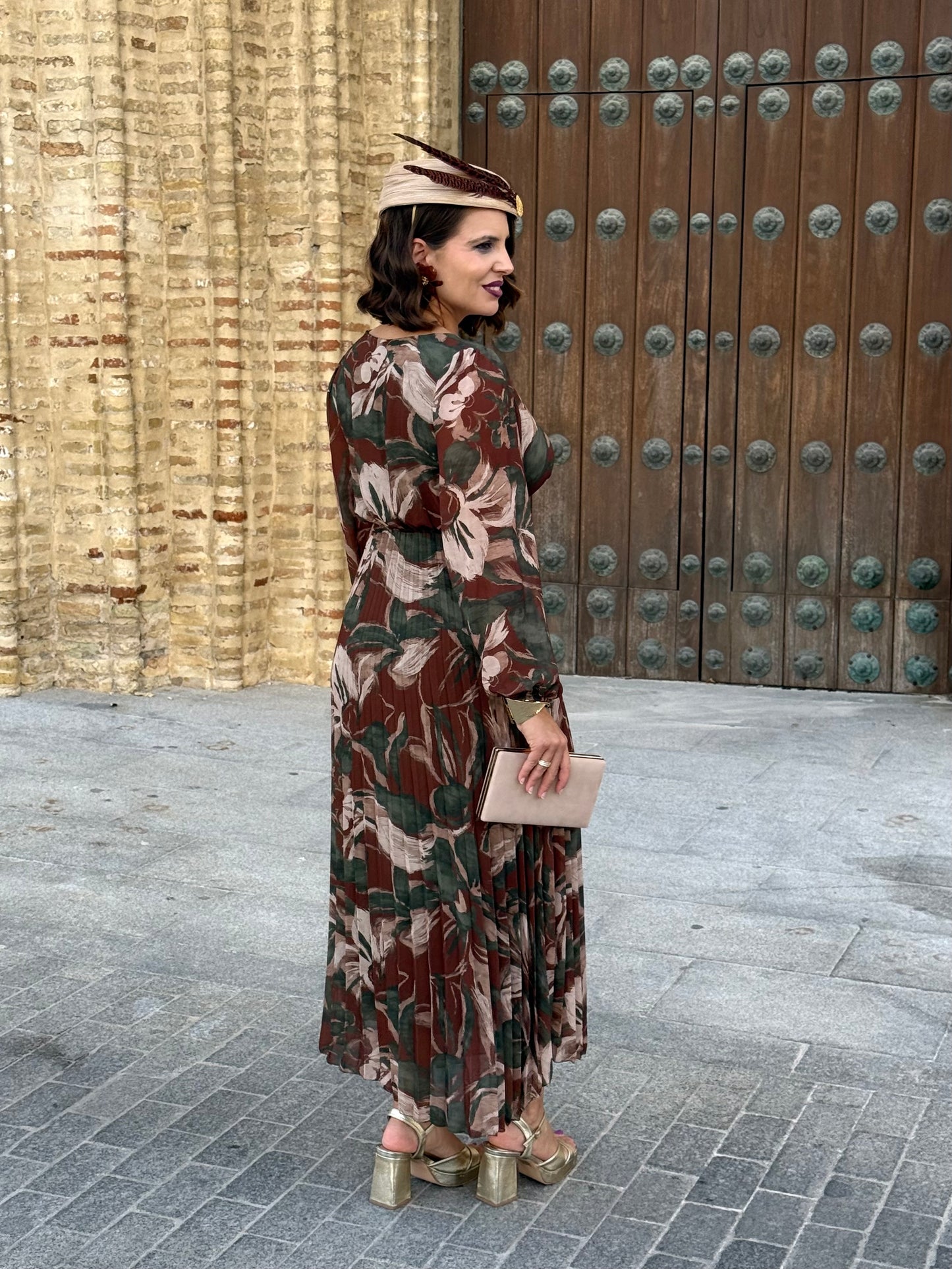 Vestido Nadia Marrón