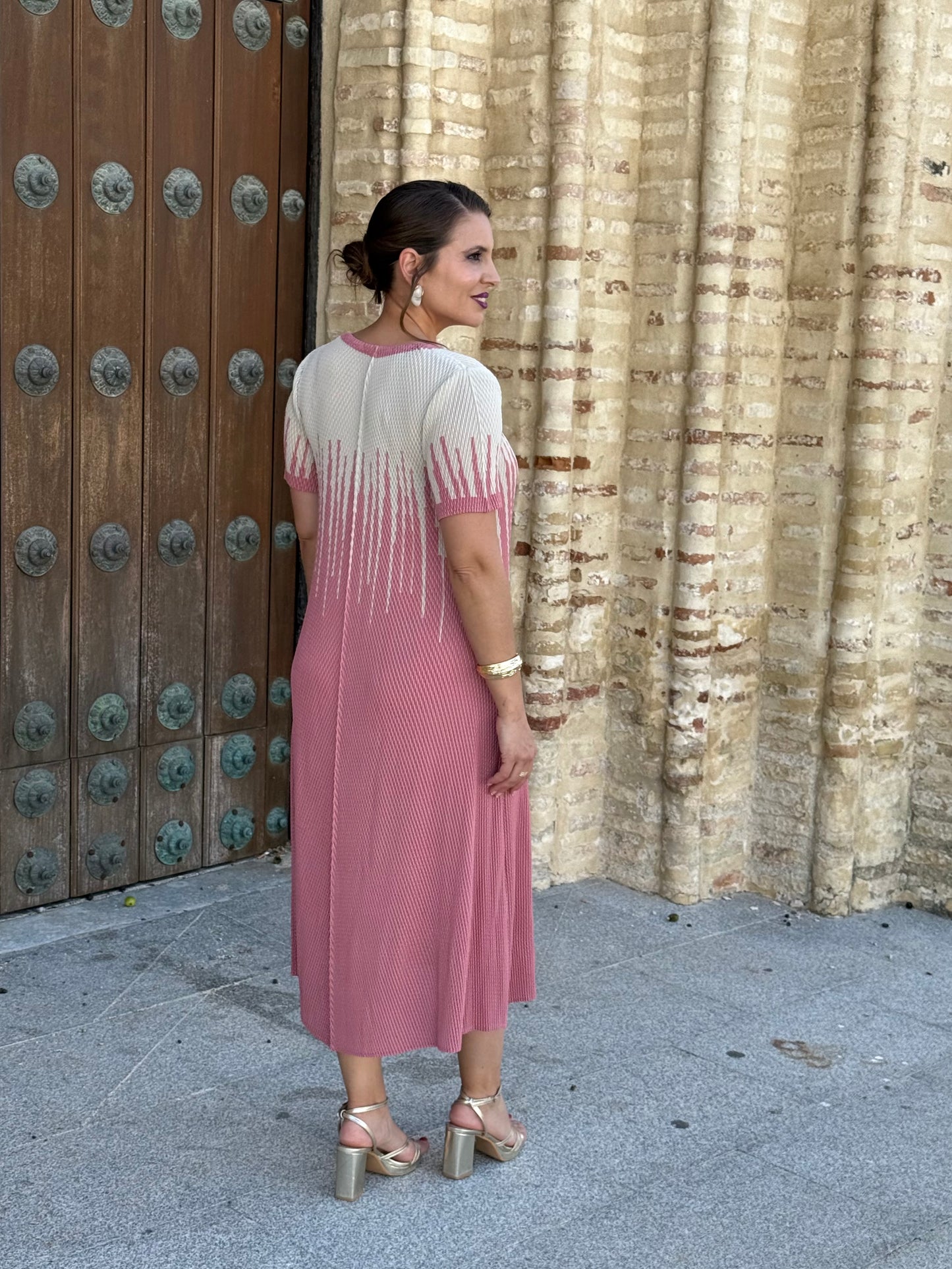 Vestido Lisandra Rosa