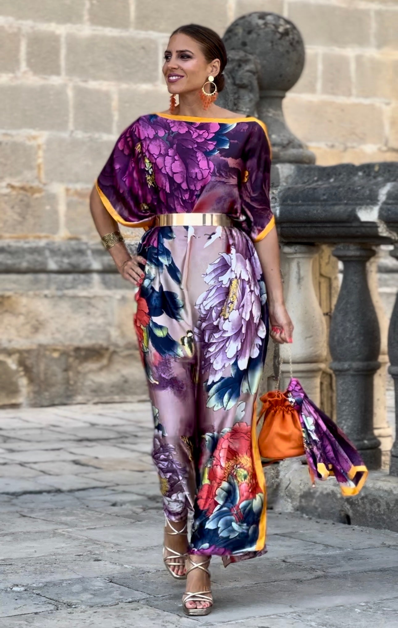 Vestido Elvira Morado