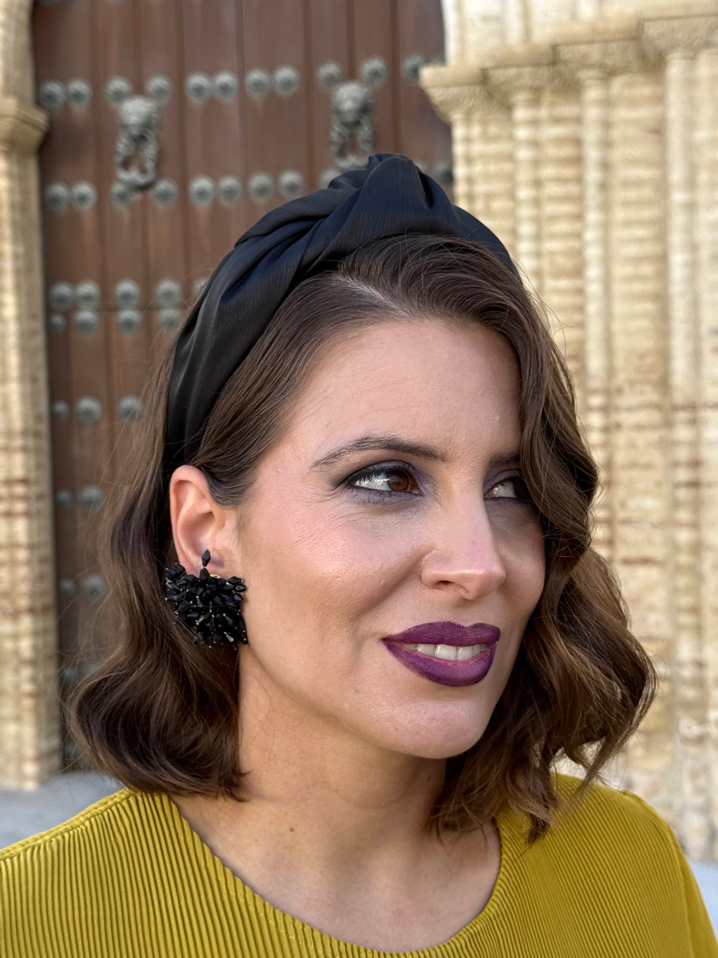 Pendientes Susi Negro