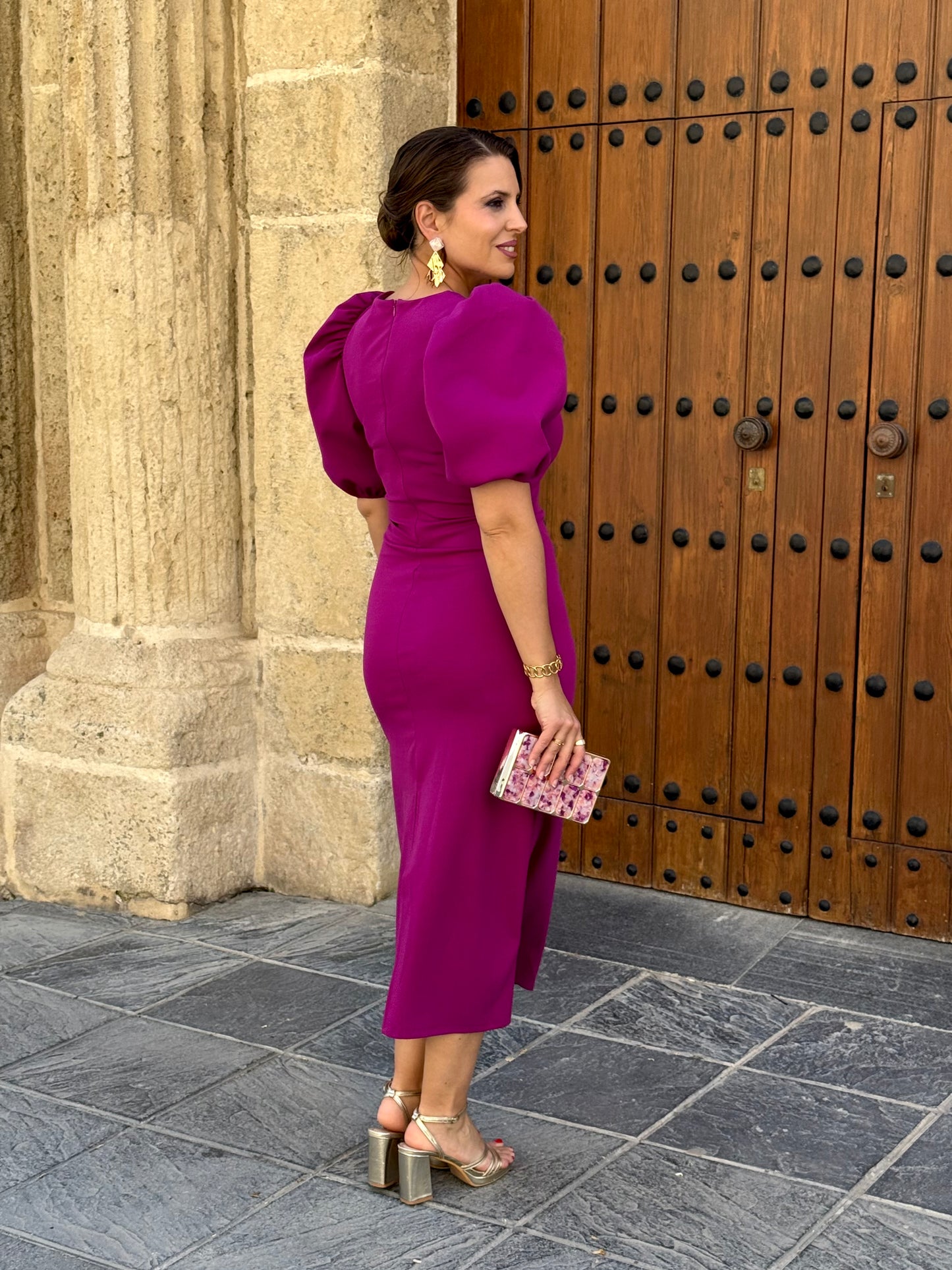 Vestido Alessia Buganvilla