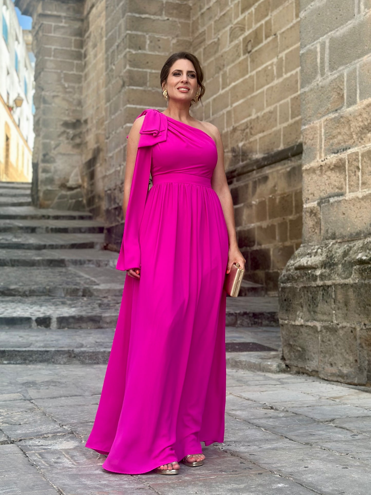 Vestido Lía Buganvilla