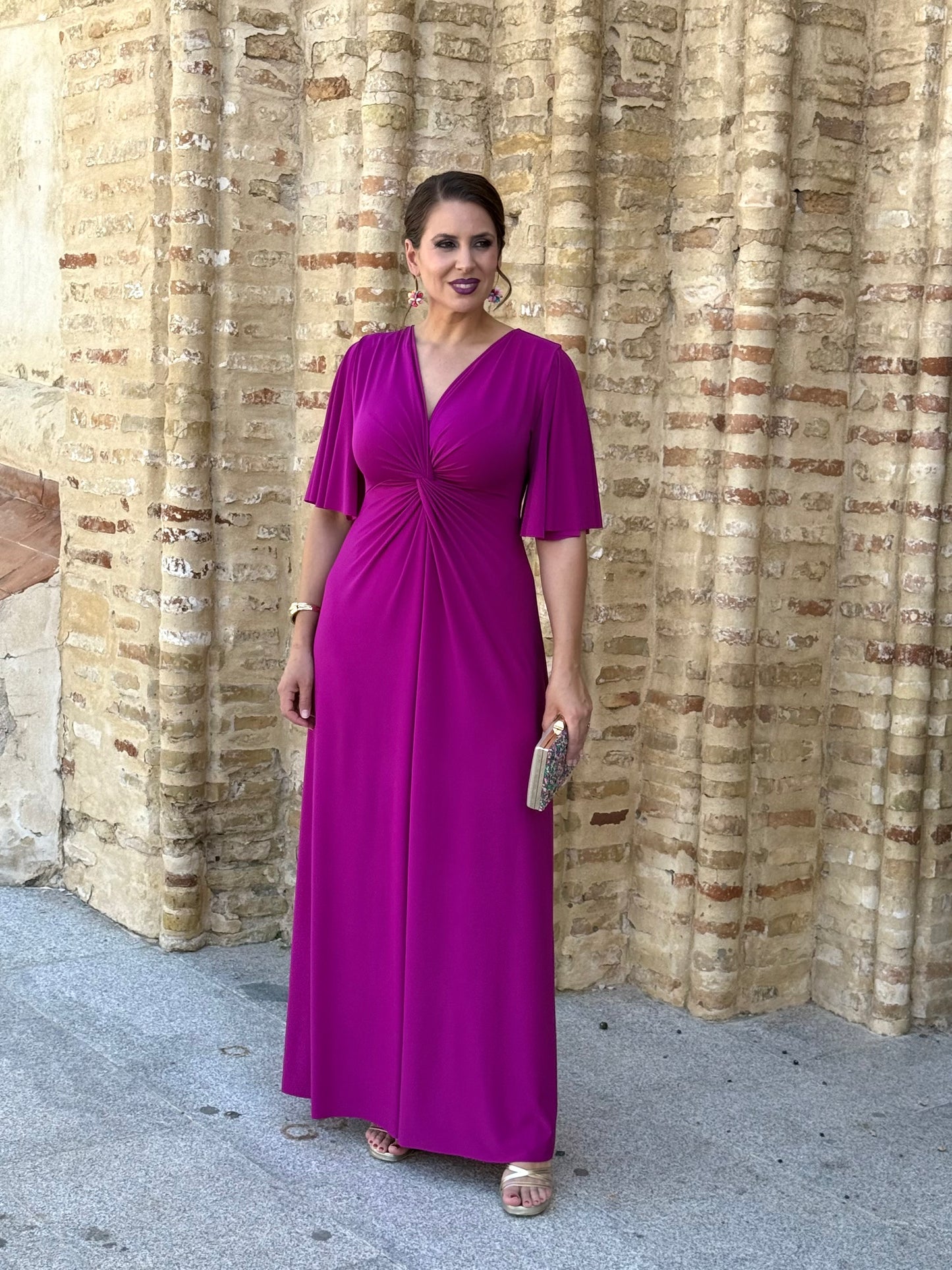 Vestido Zafira Buganvilla