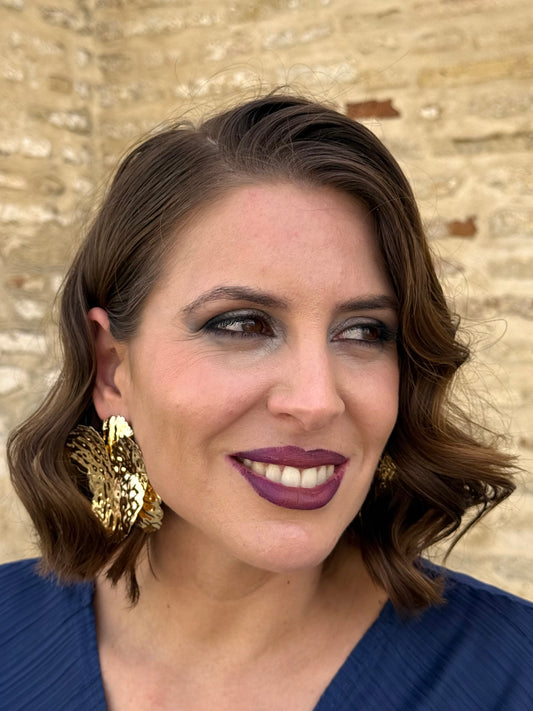 Pendientes Ubrique Dorado