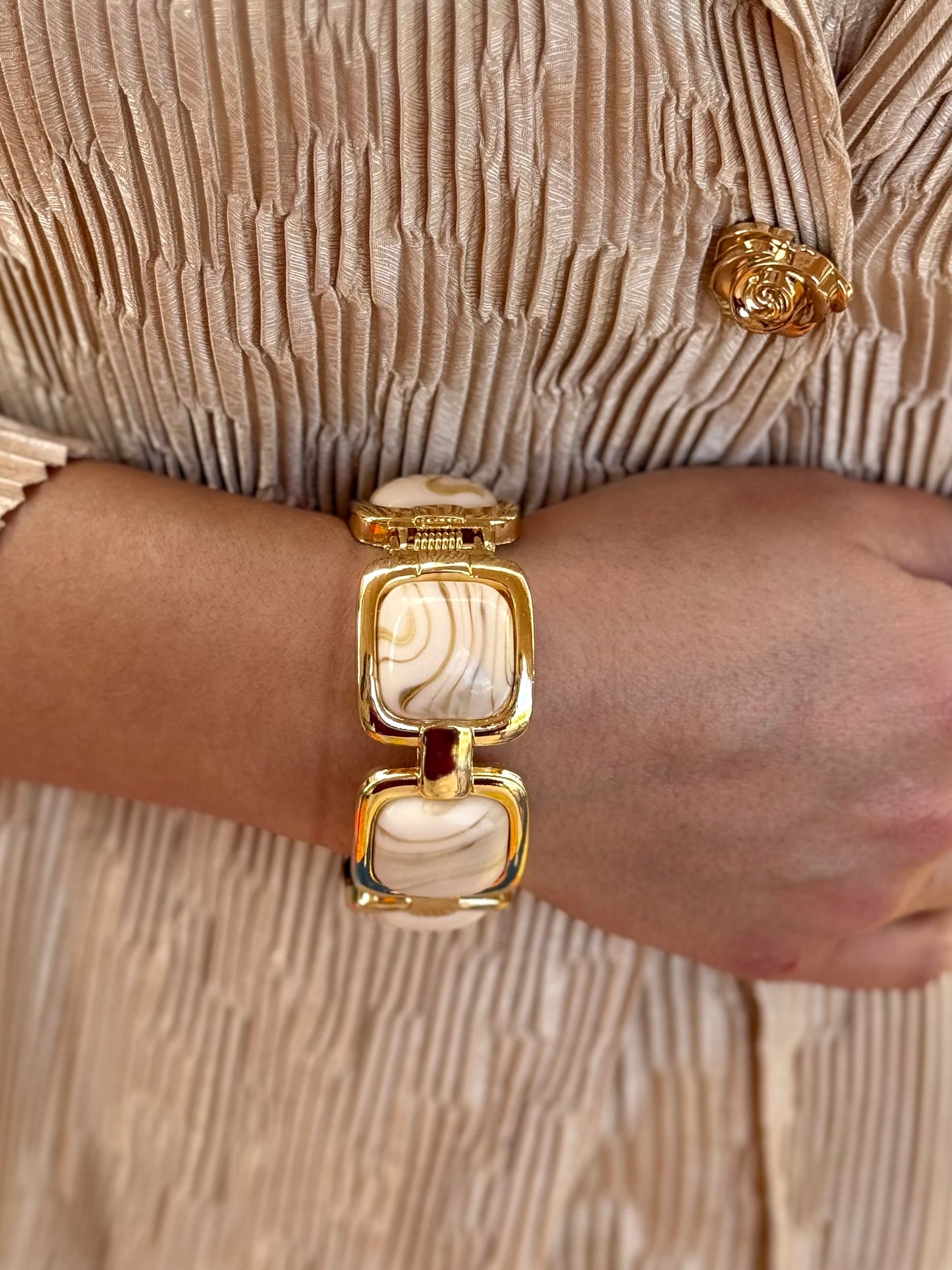 Pulsera Zaragoza Beige