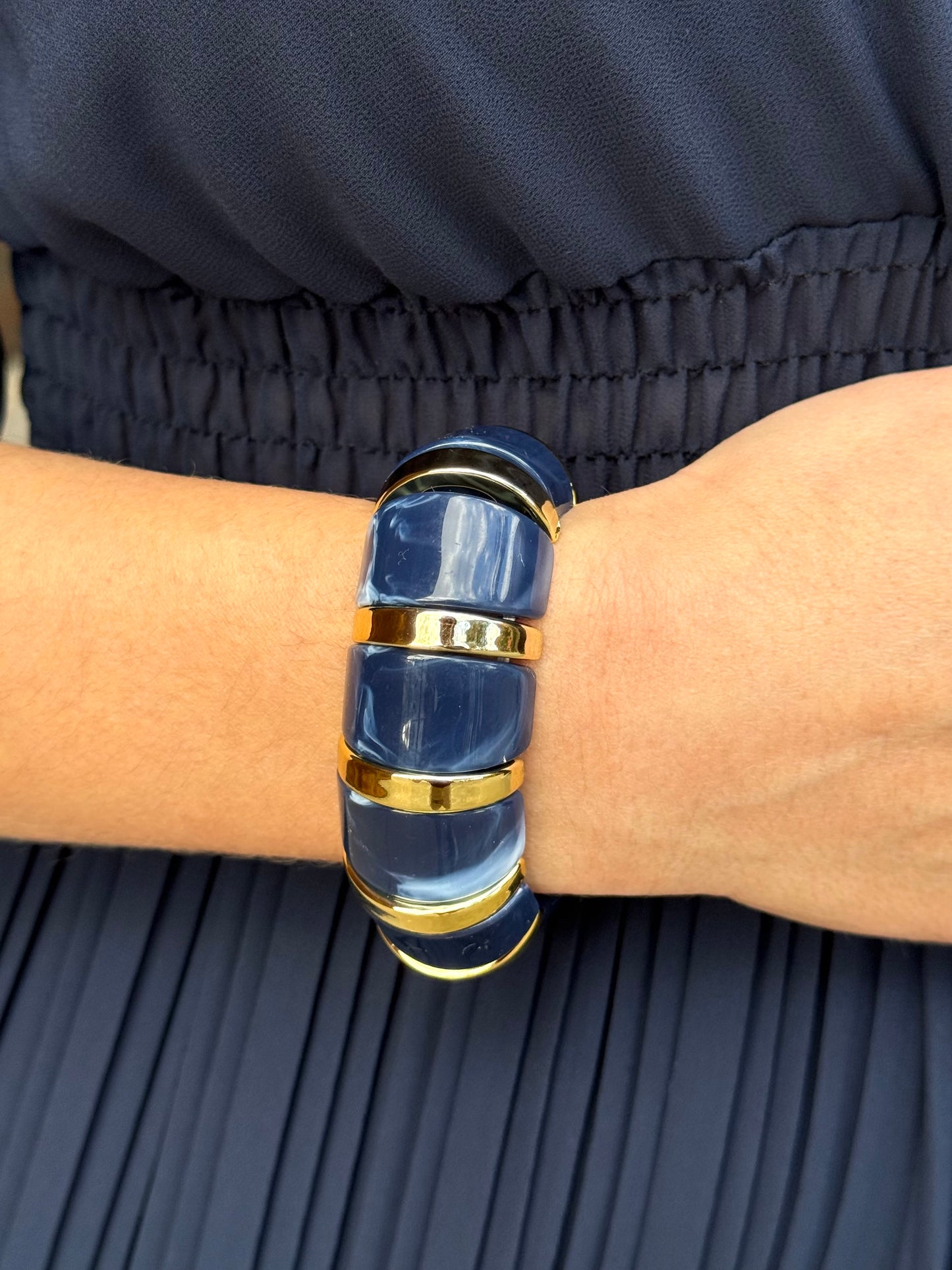 Pulsera Kenia Azul Marino