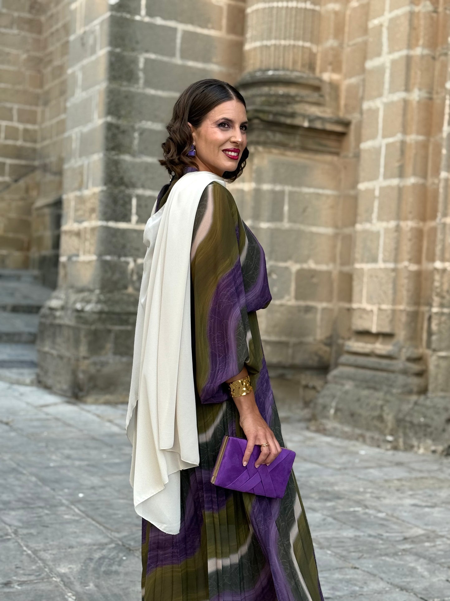 Capa de Gasa Beige