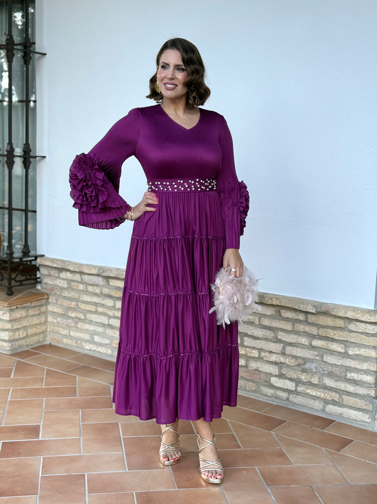 Vestido Verona Buganvilla