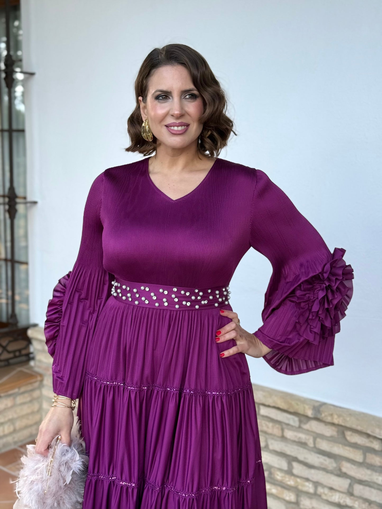 Vestido Verona Buganvilla