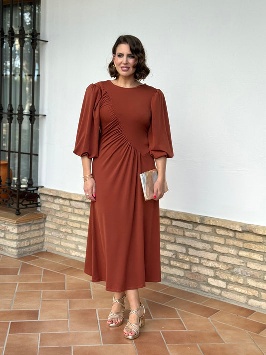 Vestido Nazaret Teja