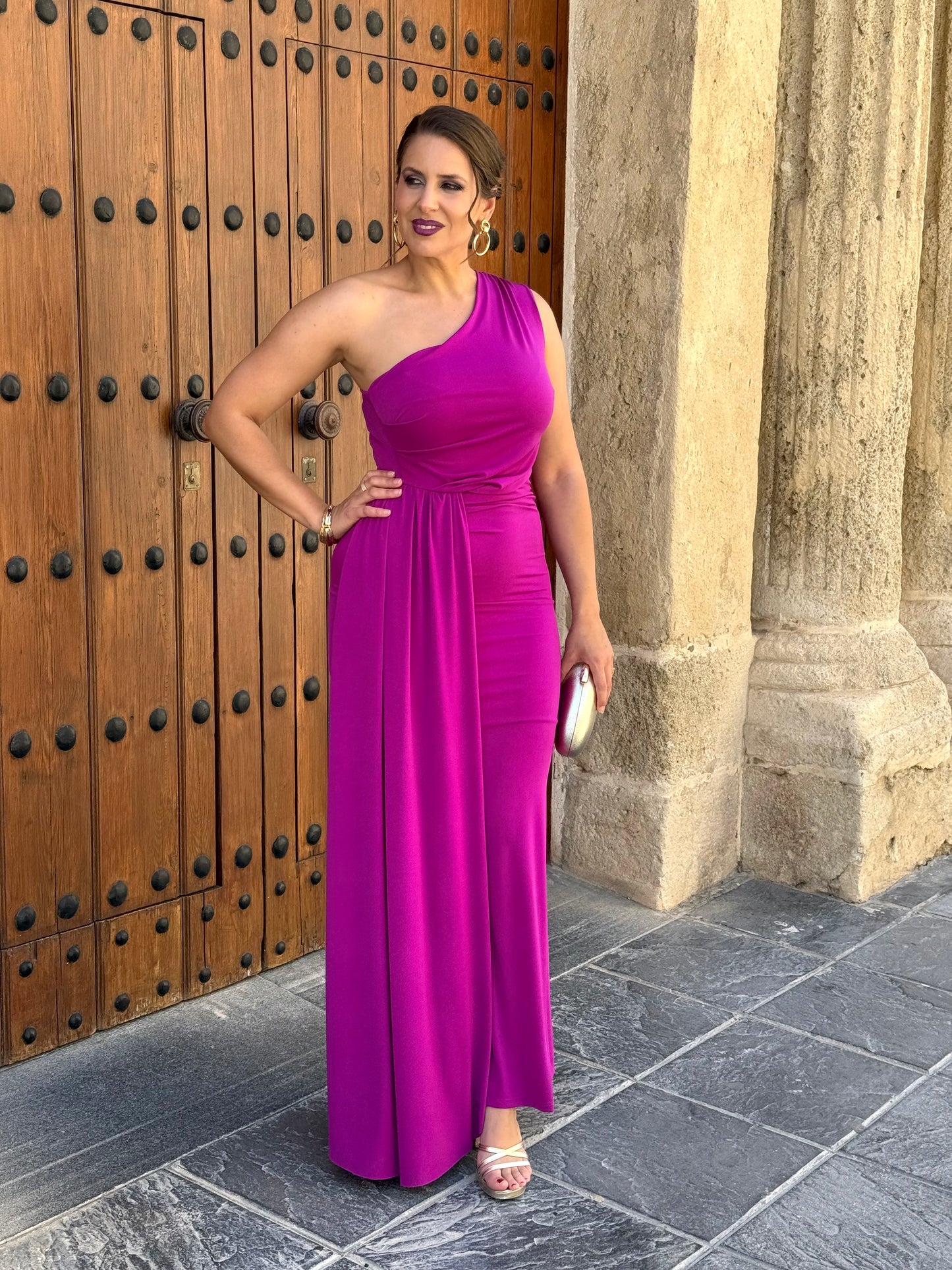 Vestido Salma Buganvilla