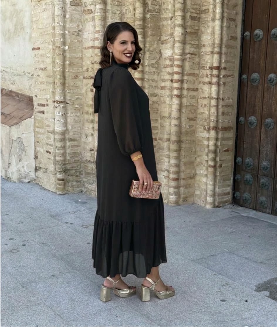Vestido Amalia Negro