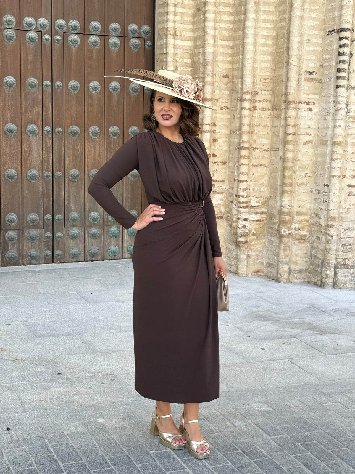 Vestido Murano Marrón