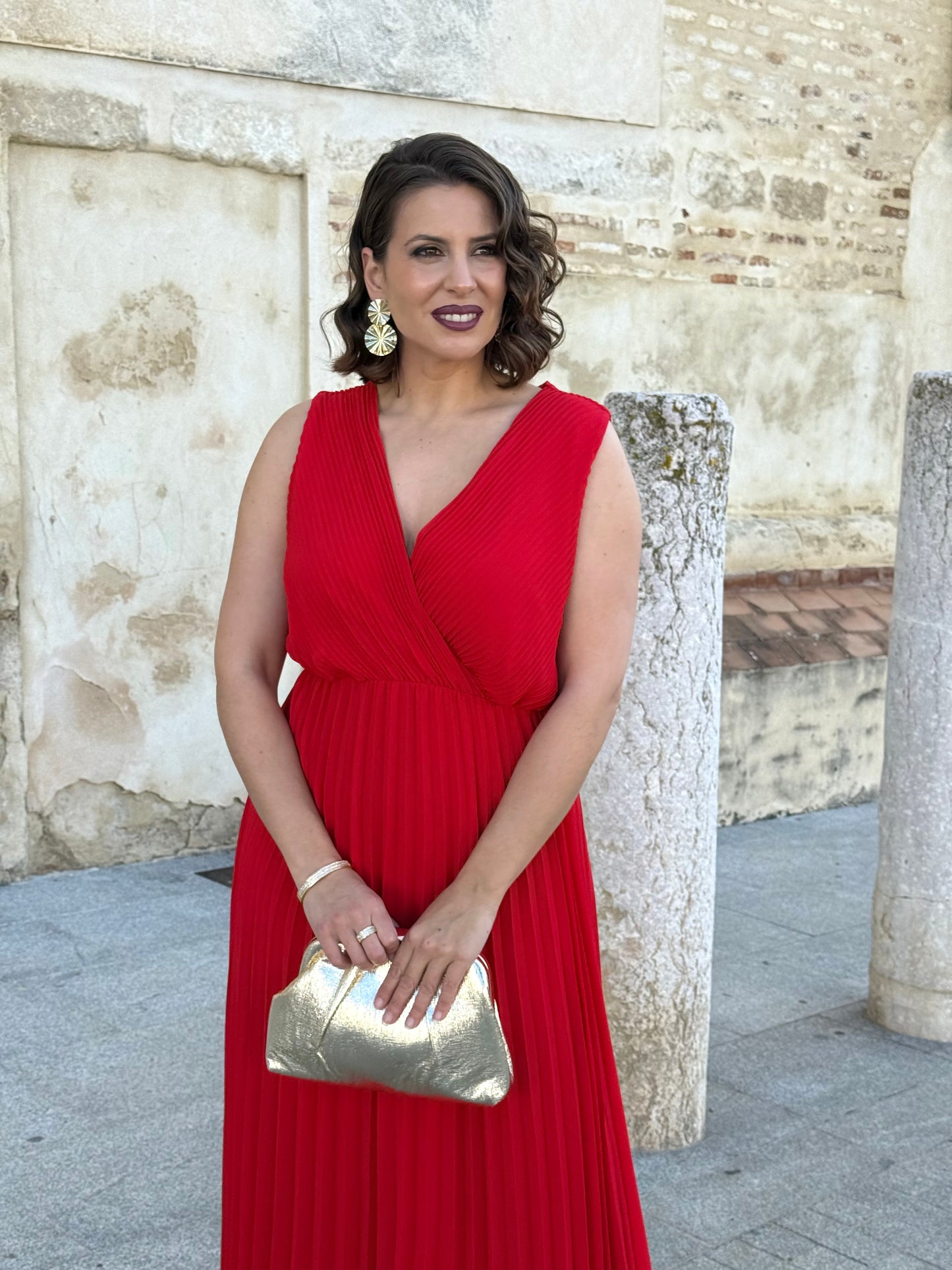 Vestido Sicilia Rojo
