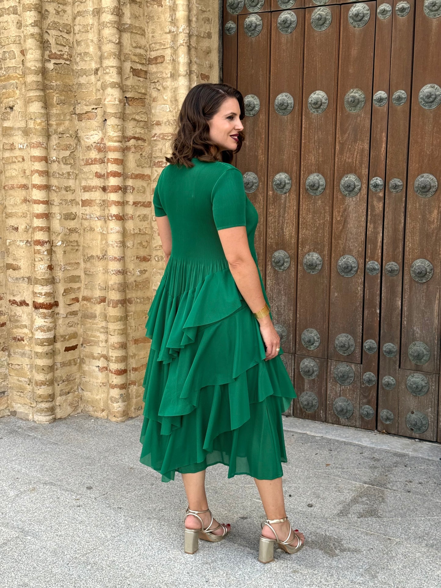 Vestido Luz Verde