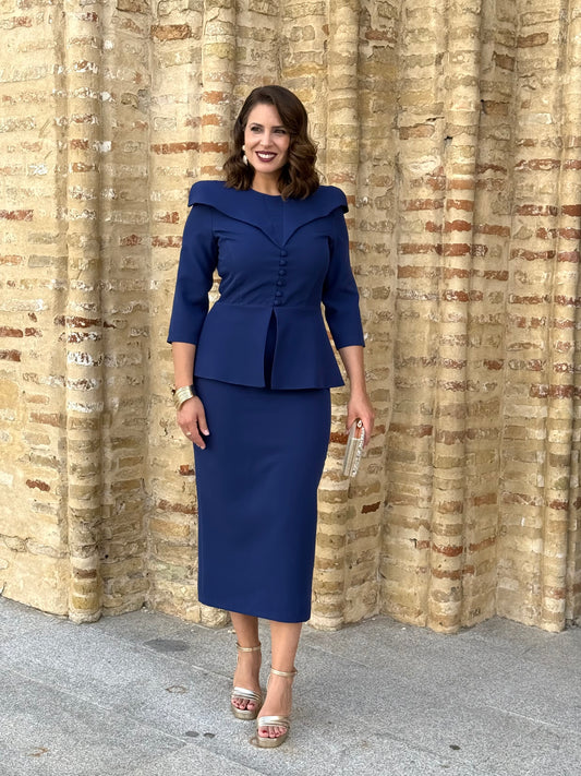 Vestido Aljarafe Azul Marino