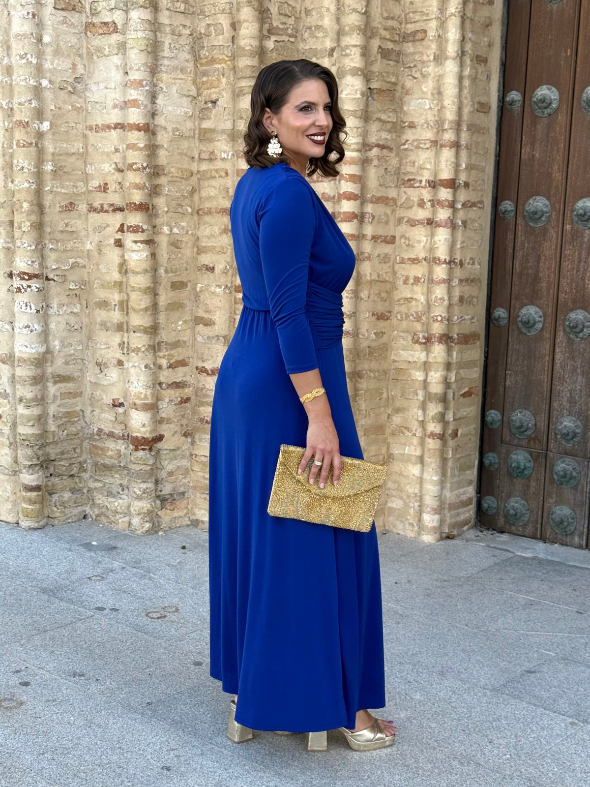 Vestido Nora Azul Klein