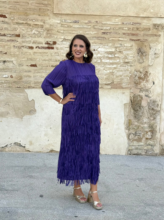 Vestido Almira Morado
