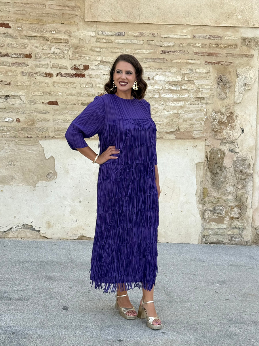 Vestido Almira Morado