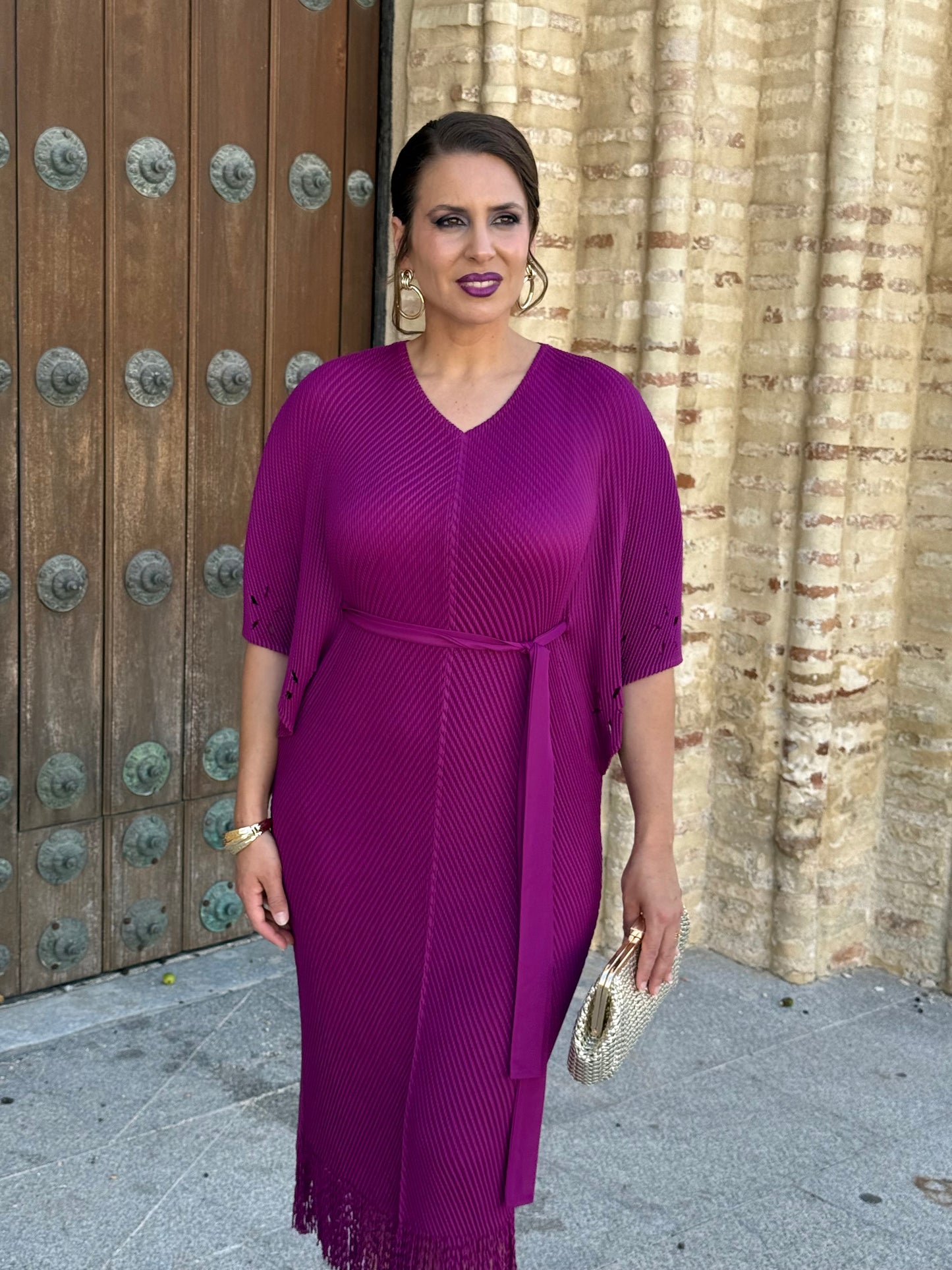 Vestido Mireya Buganvilla