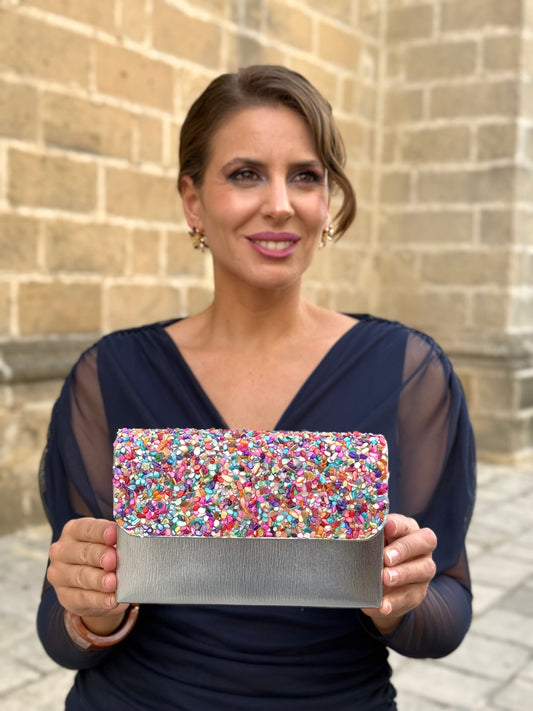 Bolso Malta Plata