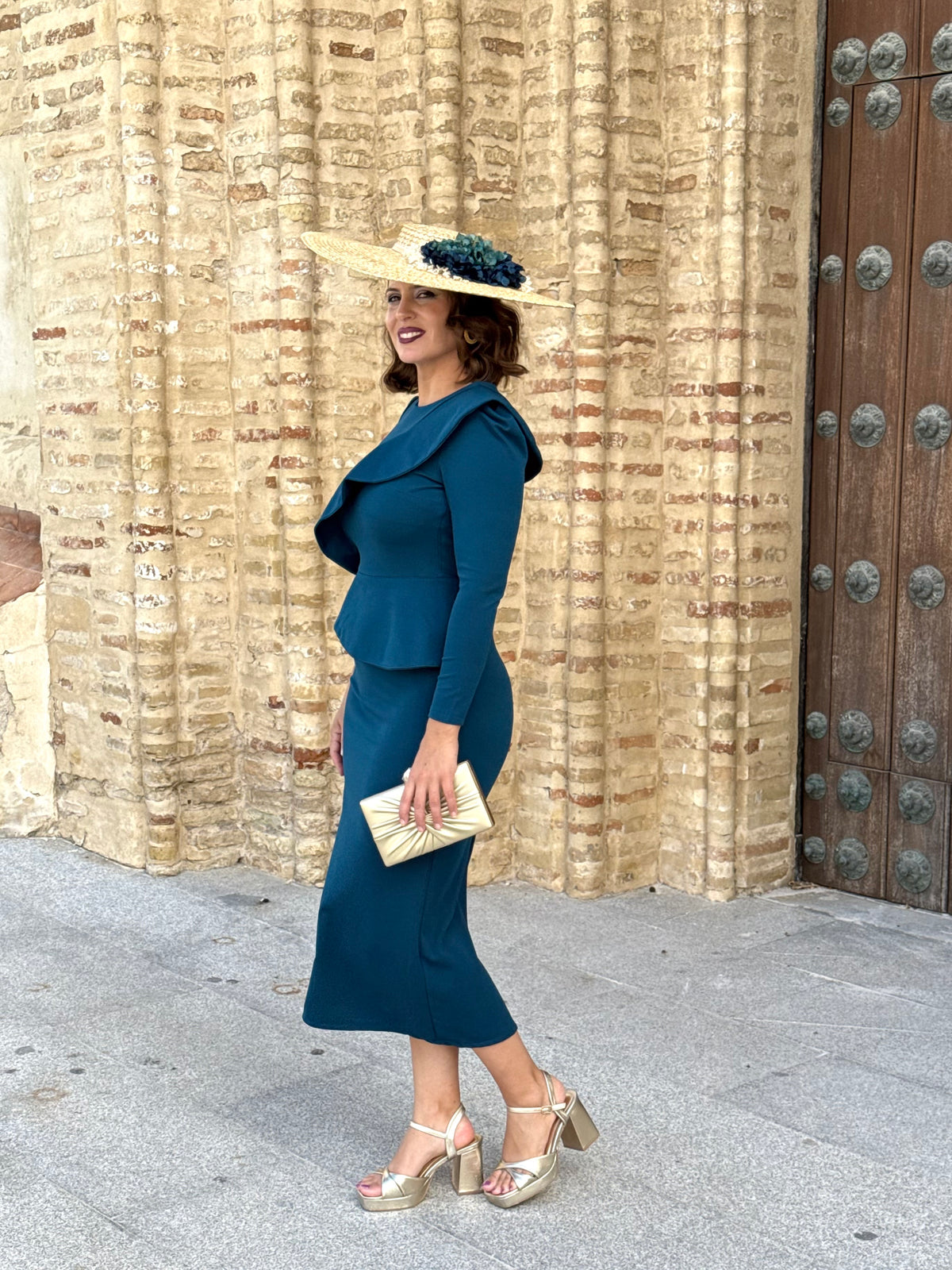 Vestido Cinderella Petróleo