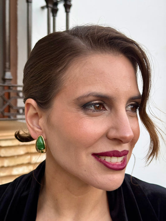 Pendientes Vera Verde