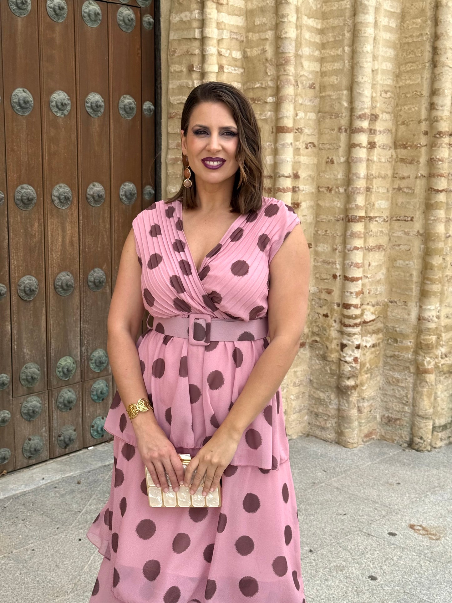 Vestido Candela Rosa