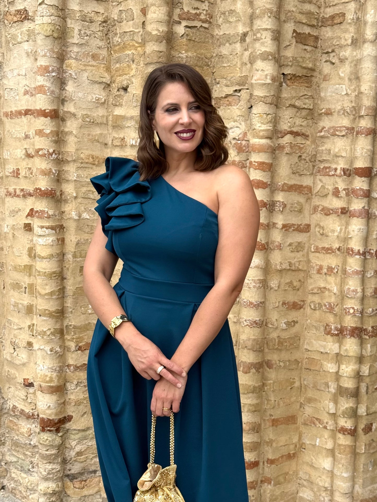 Vestido Nayara Petróleo