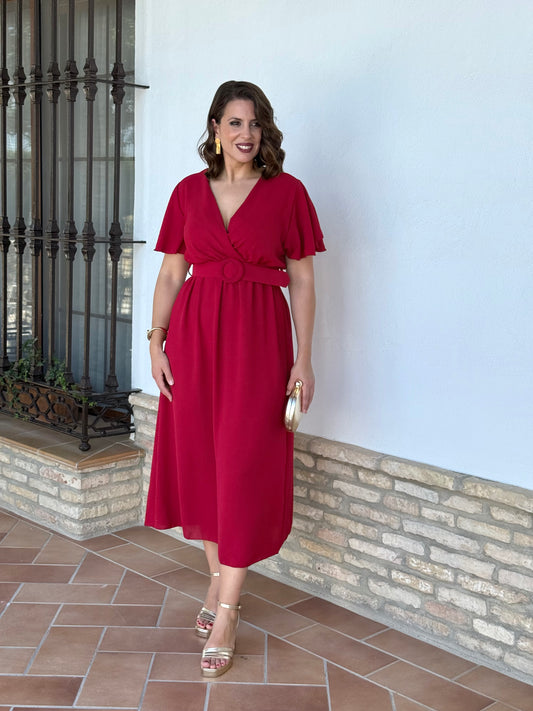 Vestido Ana Rojo