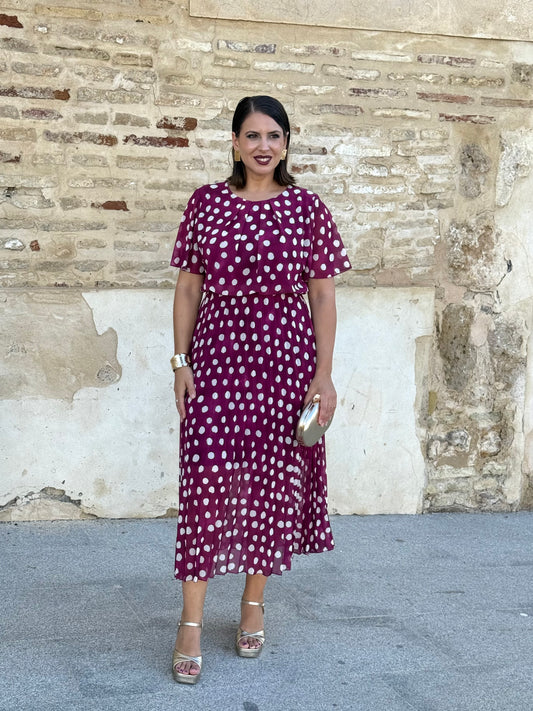 Vestido Bruma Lunar Buganvilla