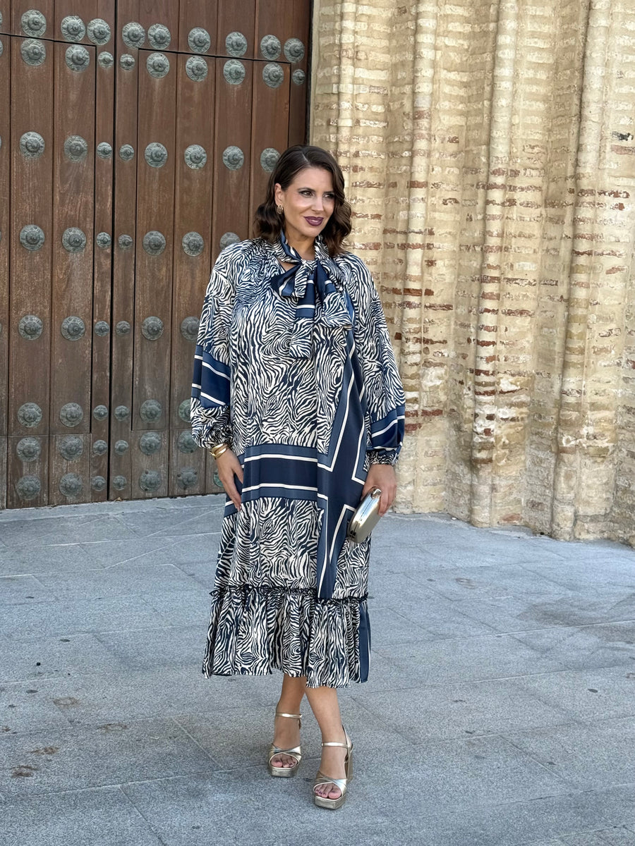 Vestido Karol Azul