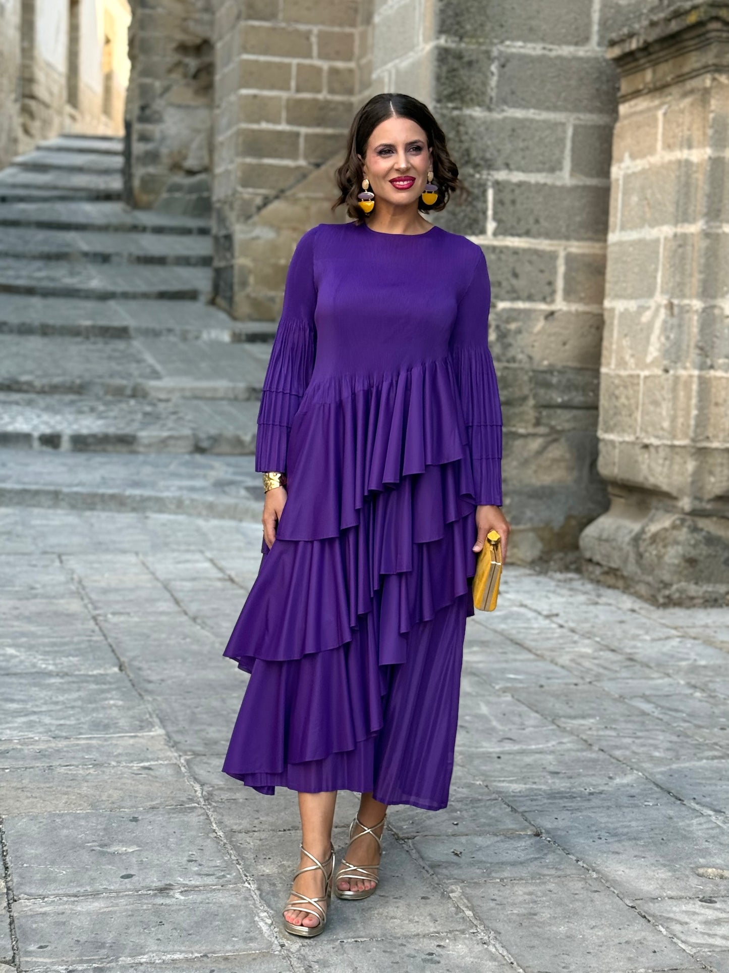 Vestido Amaris Morado