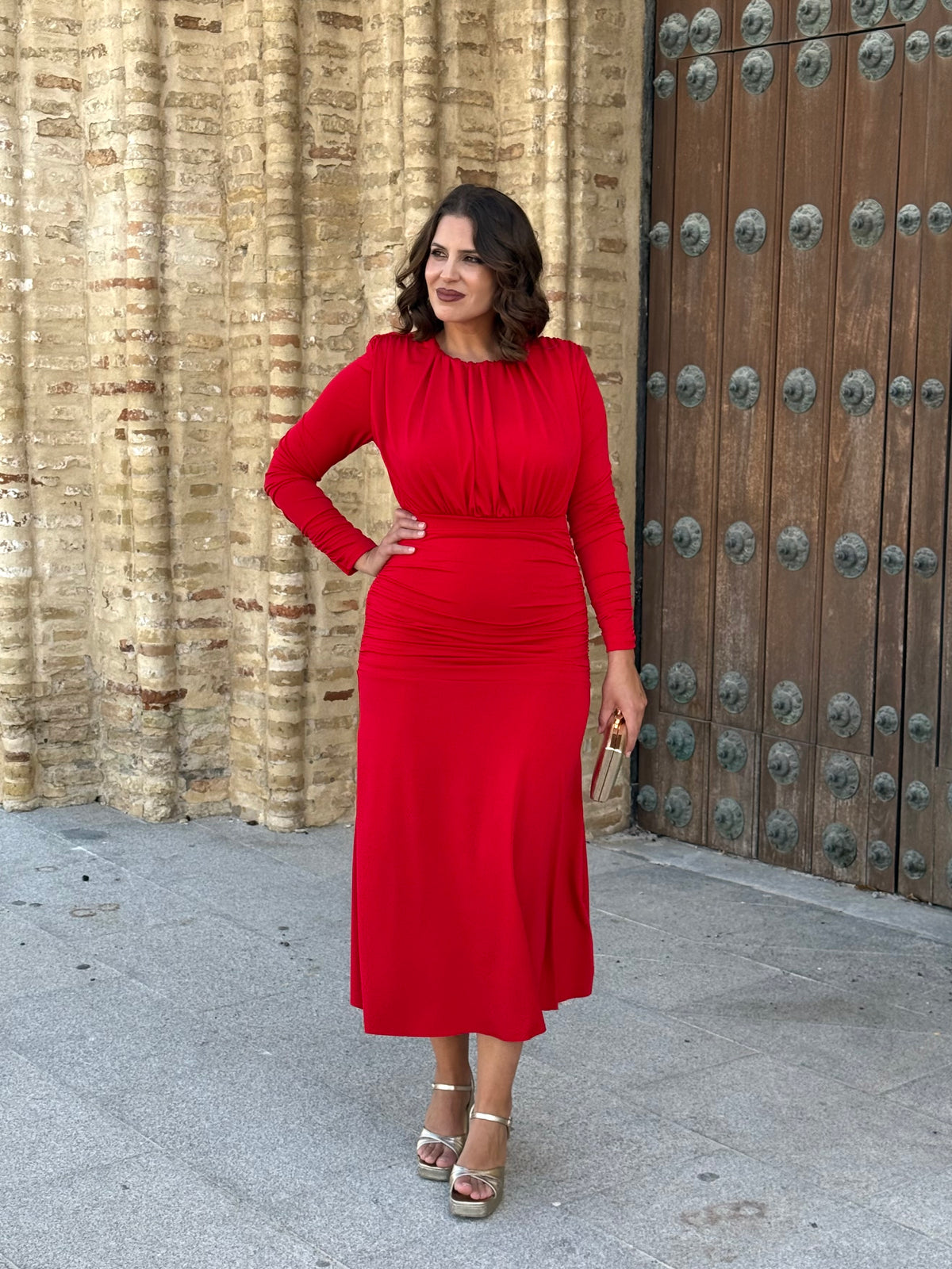 Vestido Burano Rojo