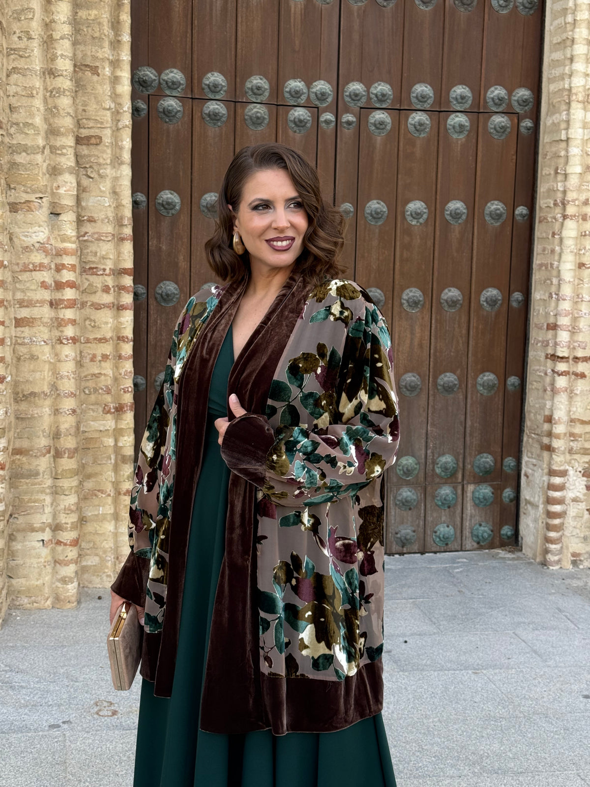 Kimono África Marrón