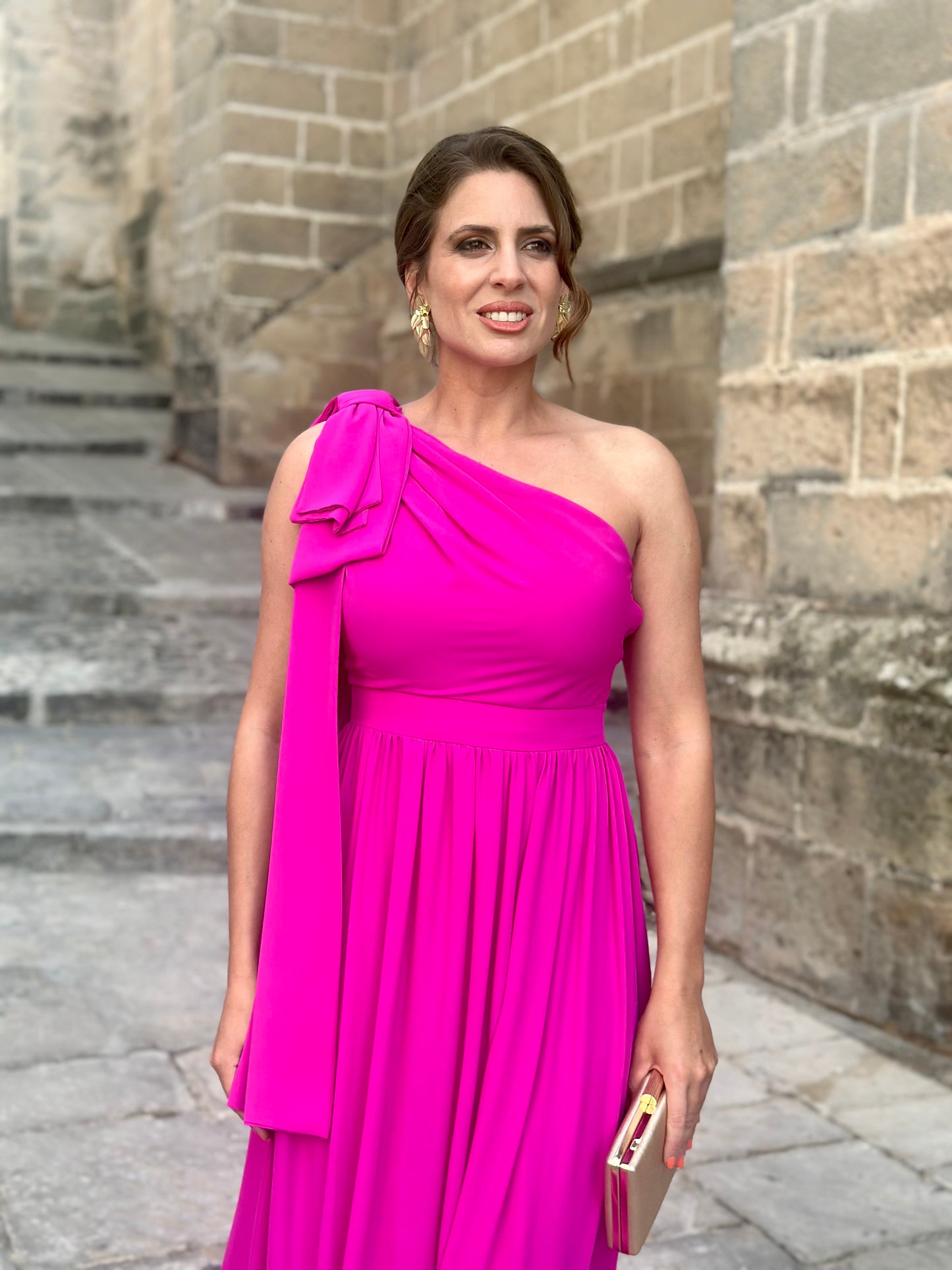 Vestido Lía Buganvilla