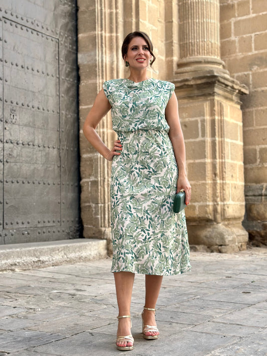 Vestido Bombay Verdoso