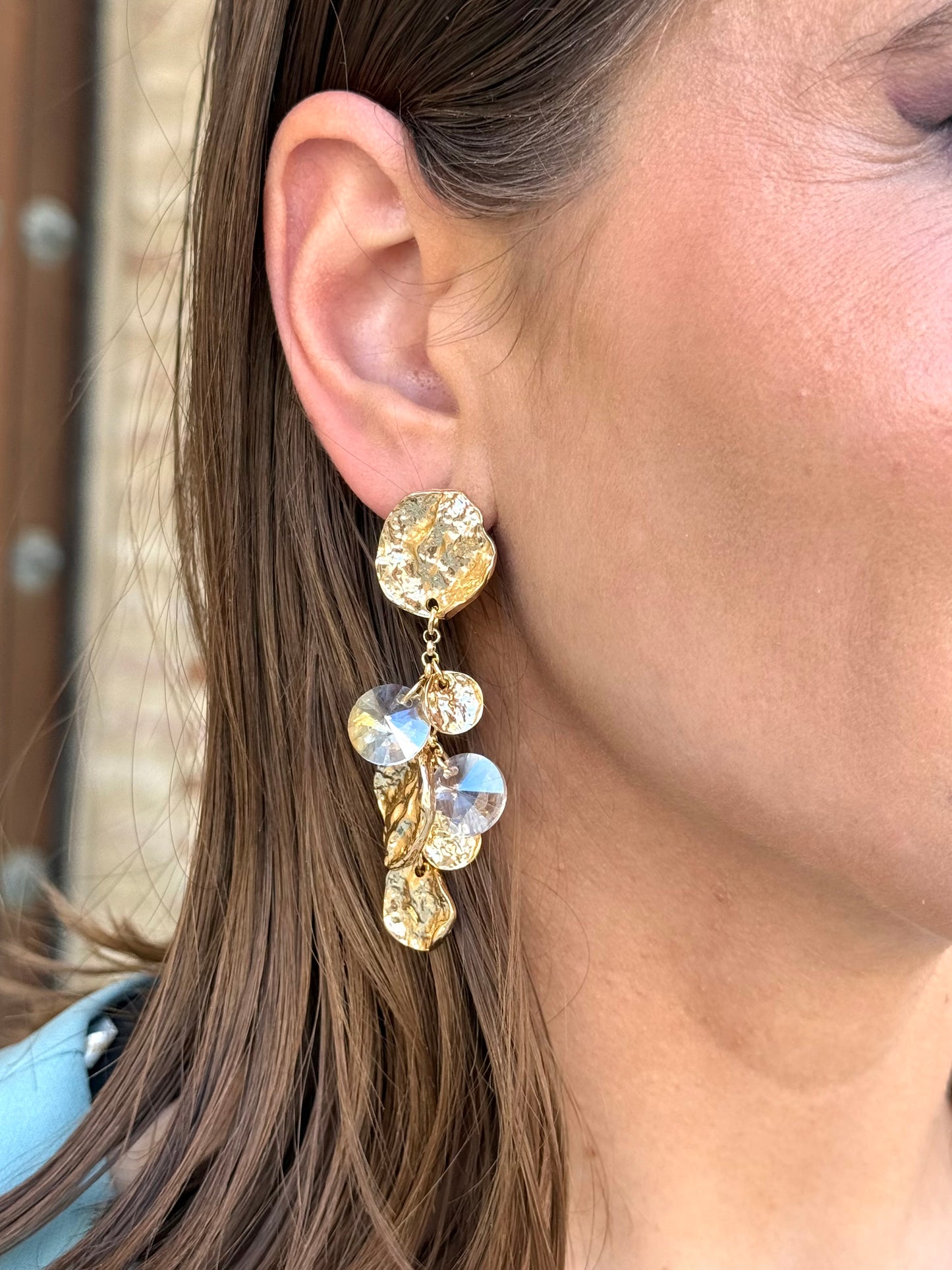 Pendientes Sicilia Dorado