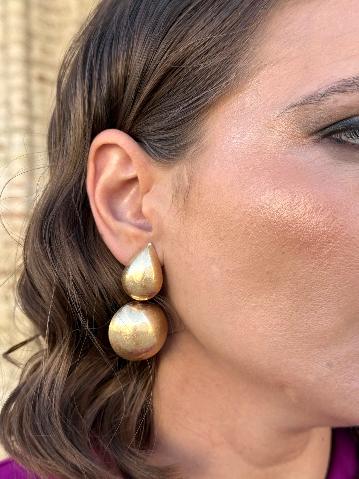 Pendientes Sevilla Dorado