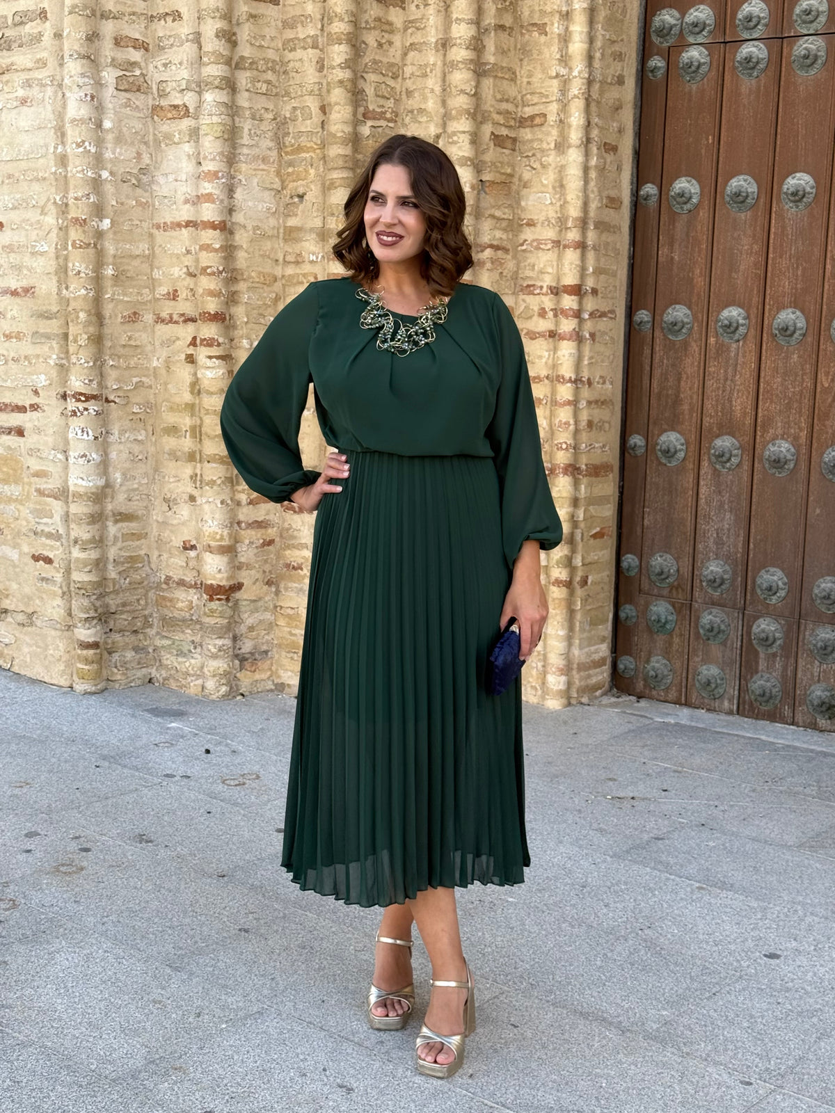 Vestido Bruma Verde