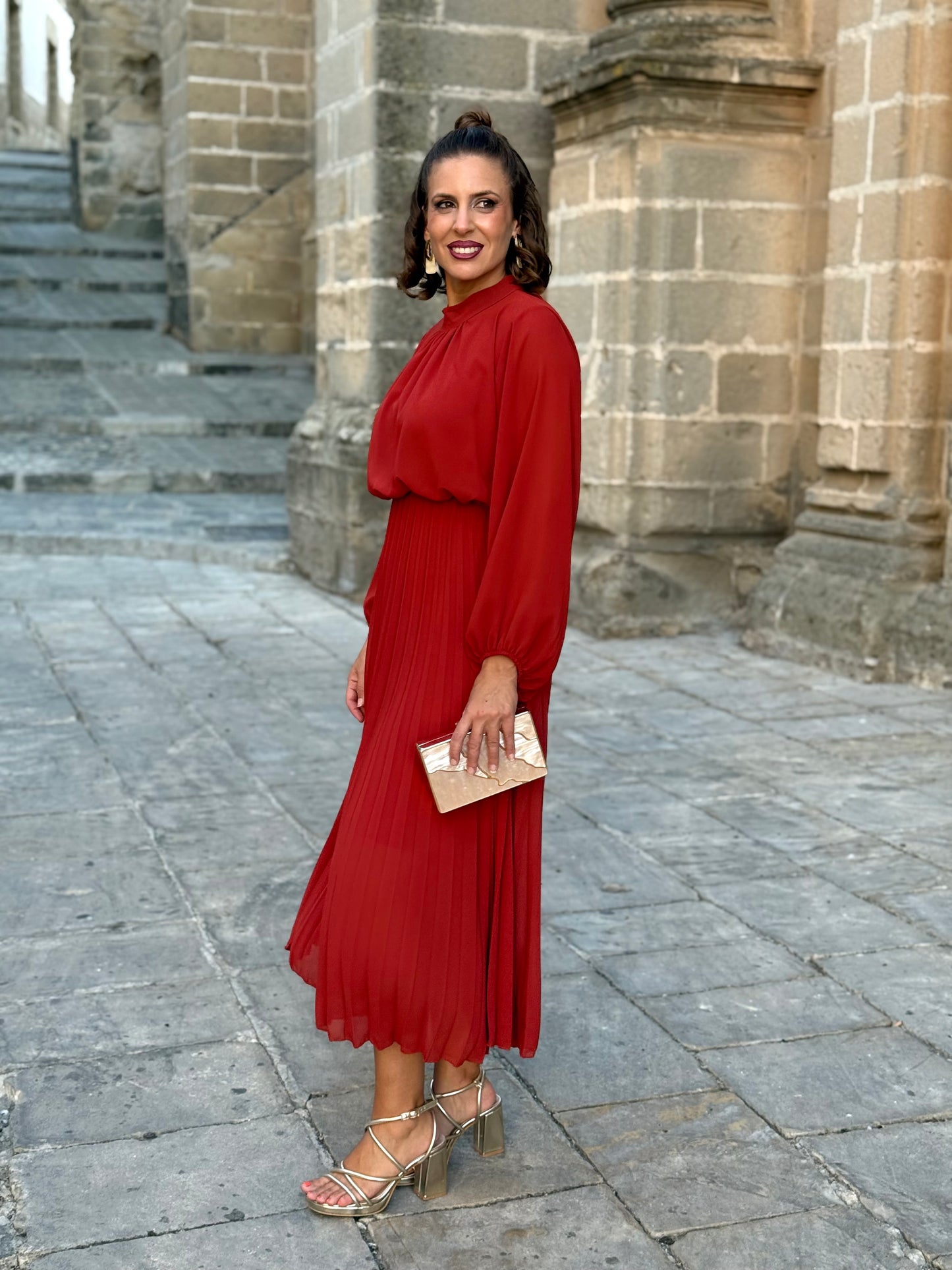 Vestido Julieta Teja
