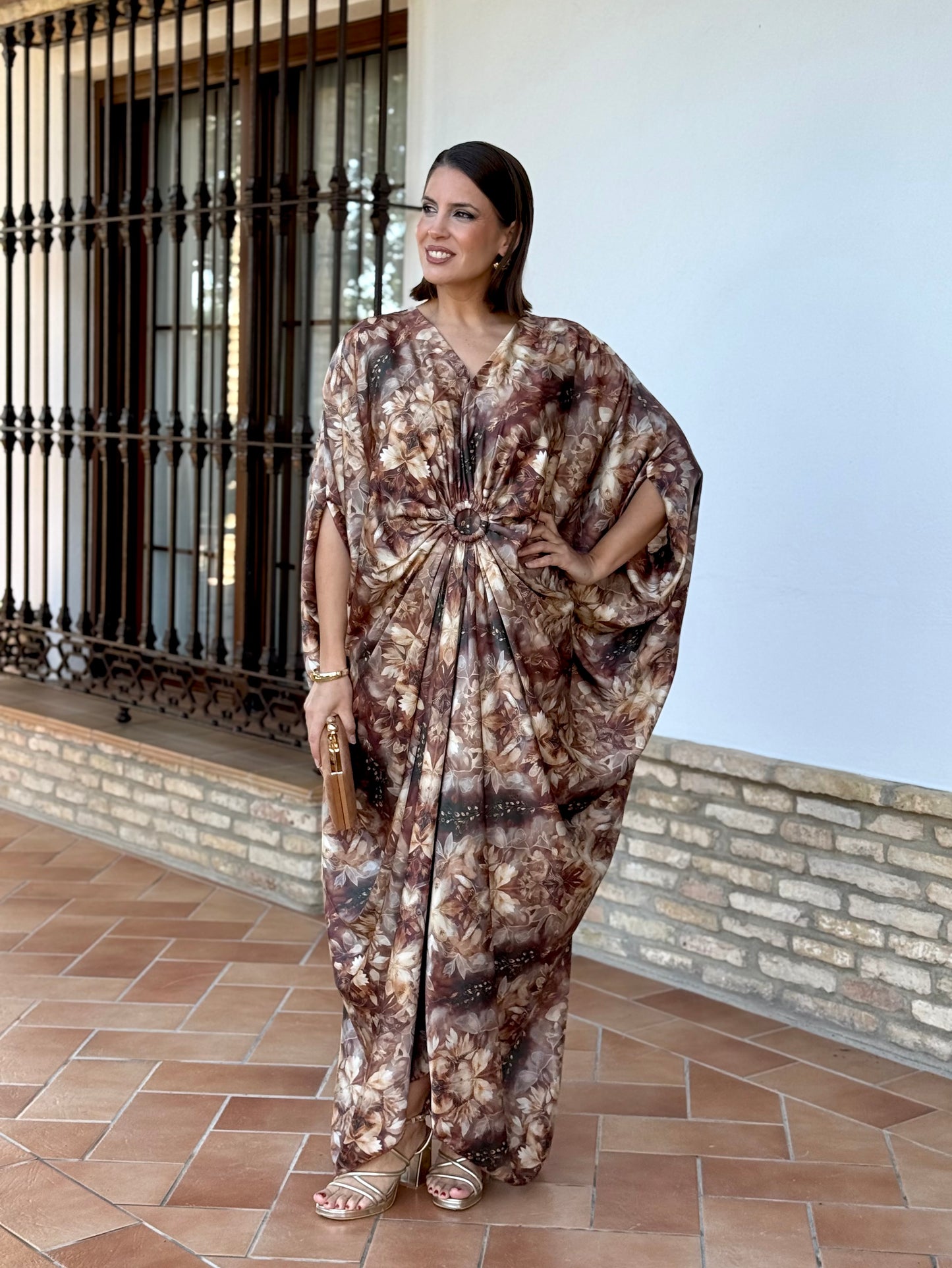 Vestido Olimpia Marrón